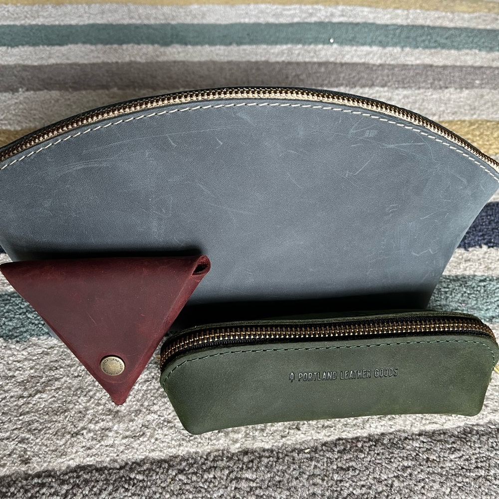 Portland Leather small goods bundle